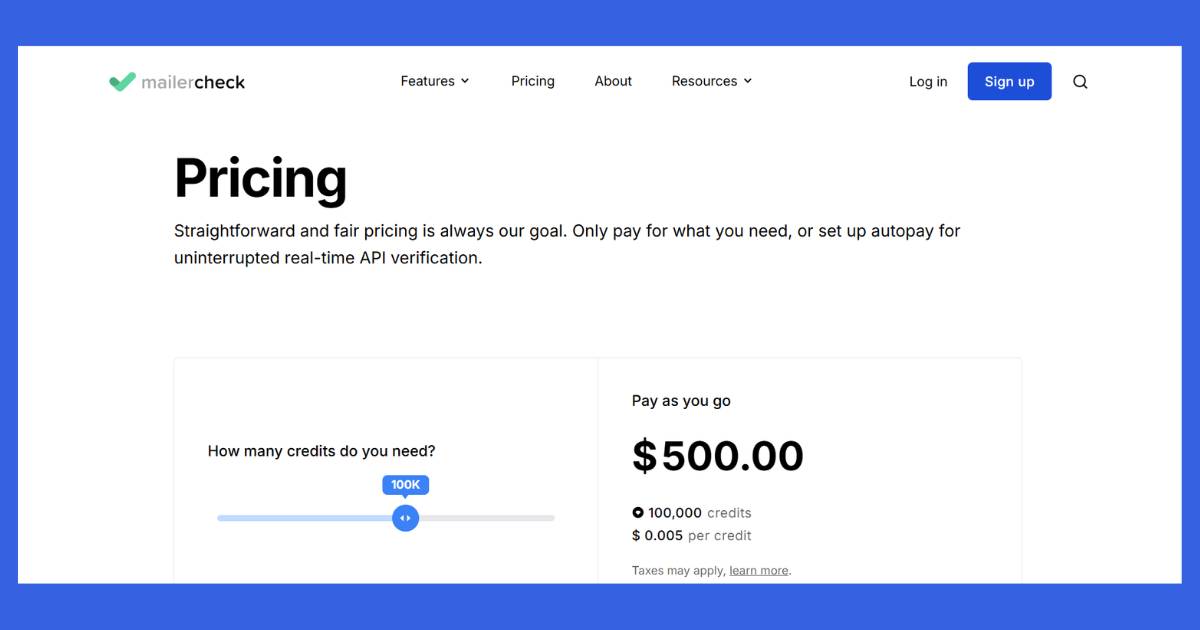MailerCheck email validation checker comparison image