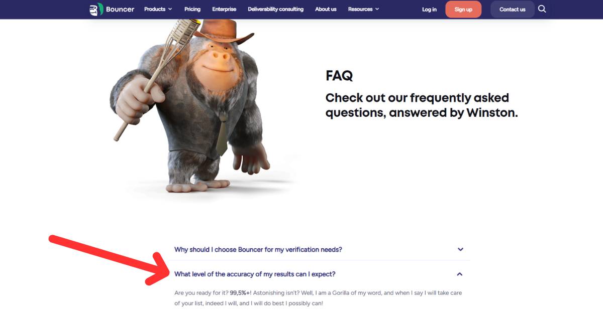 Bouncer email validation checker comparison image
